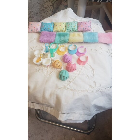 Quints Accessory Lot Vintage Tyco Toys Beach Accessories Sun Visor Sand - Picture 5 of 10